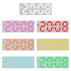 8017 LED Screen Voice Control Digital Alarm Clock Desktop Multifunctional Temperature Clock