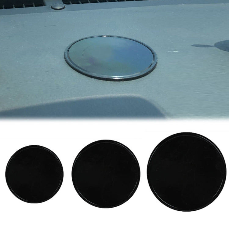 10pcs 5cm Vehicle Round Strong Sticky Non-slip PU Mat, 5cm