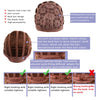 Ladies Short Curly Hair High Temperature Silk Chemical Fiber Wig Headgear, Wig-449, Wig-450