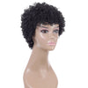 WIG-T003 Ladies High Temperature Silk Short Curly Wig Elastic Mesh Headgear, WIG-T003