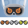 Hifylux PC-ZF23 For PICO 4 Owl Lens Protector Dust Scratch VR Glasses Silicone Case, PC-ZF23 Orange, PC-ZF23 Yellow, PC-ZF23 White
