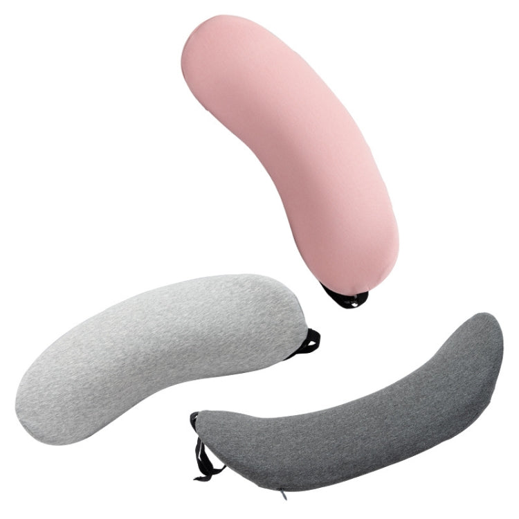 Memory Cotton Lumbar Pillow Sleep Waist Support Lumbar Cushion Pregnant Pelvic Pillow, Pink, Light Grey, Dark Gray
