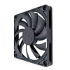 FANNER Ice Soul F8010 Ultra Thin Chassis Fan 4pin PWM Intelligent Speed Adjustment Quiet Cooling Heat Dissipation, F8010