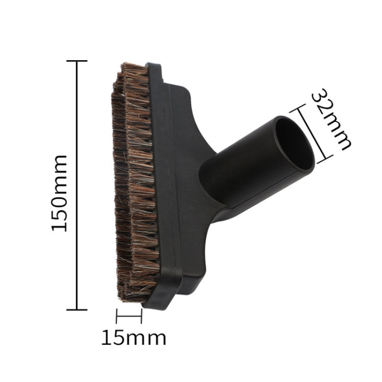 For Midea 5pcs 32mm Inner Diameter Suction Nozzle Brush Head Horse Hair Sofa Curtain Suction Head Vacuum Cleaner Accessories, Brush Head