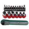 16 In 1 Socket Driver Head Ratchet Wrench Set, ProsKit 1PK-202A, ProsKit 1PK-202B