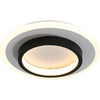 20W 3-color Dimming Aisle Light LED Entrance Corridor Cloakroom Ceiling Light, White Circle, White Square, Black Circular, Black Square