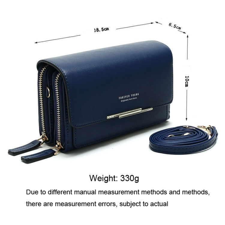 Women Multi-Card Wallet Clutch Bag Large Capacity Casual Single Shoulder Crossbody Bag