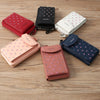 Printed Phone Bag Floral Woman Multifunctional Crossbody Bag Multi Card Shoulder Bag