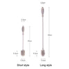 Household Silicone Bottle Glass Brush Kitchen Thermos Brush, Short, Long