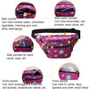 Y051 Women Summer Crossbody Waist Bag Large Capacity Cell Phone Bag