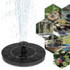 Solar Water Fountain Pool Outdoor Bird Bath Solar Powered Fountain Floating Water, 13cm, 16cm