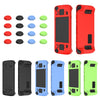 For Steam Deck Game Controller Soft Silicone Protective Cover Case With 4pcs Key Cap