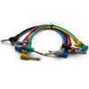 3pcs 40CM Guitar Bass Single Block Effect Device Connection Short Line, Random Color Delivery