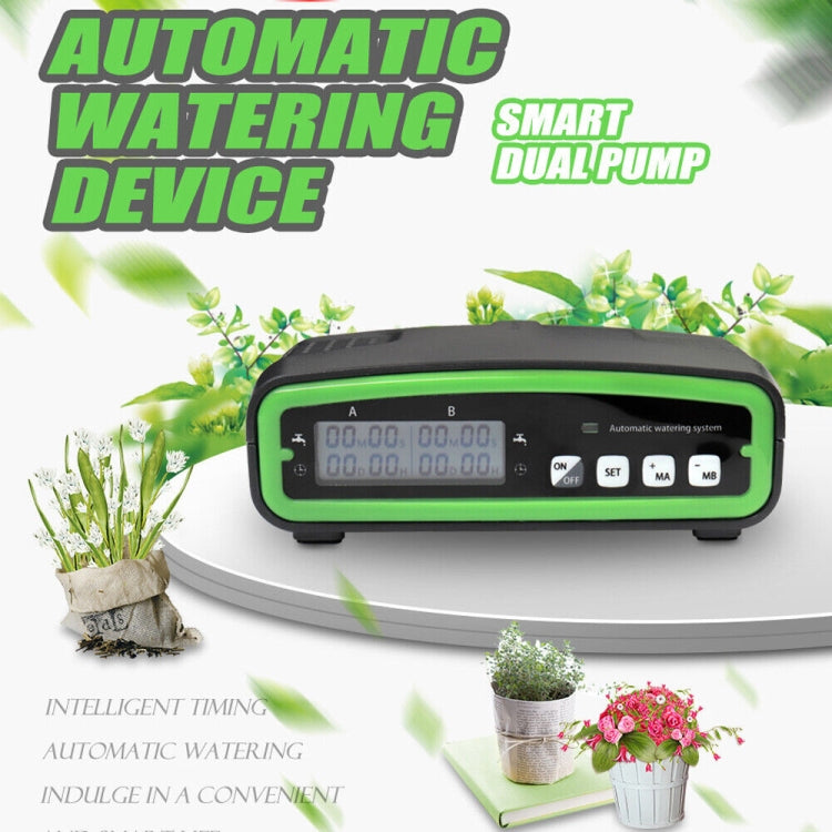 FT-C68 Dual Pump Smart Automatic Watering Device Potted Watering Garden Balcony Drip Irrigation Spraying System, Double Pump