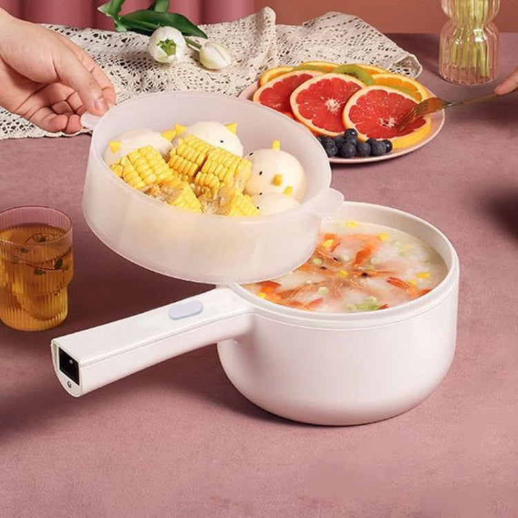 Electric Boiling Pot Household Multifunctional Small Electric Cooker, Mechanical Model Single Layer, Mechanical Model Double Layer