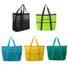 Large Capacity Mesh Swimming Tote Beach Bag