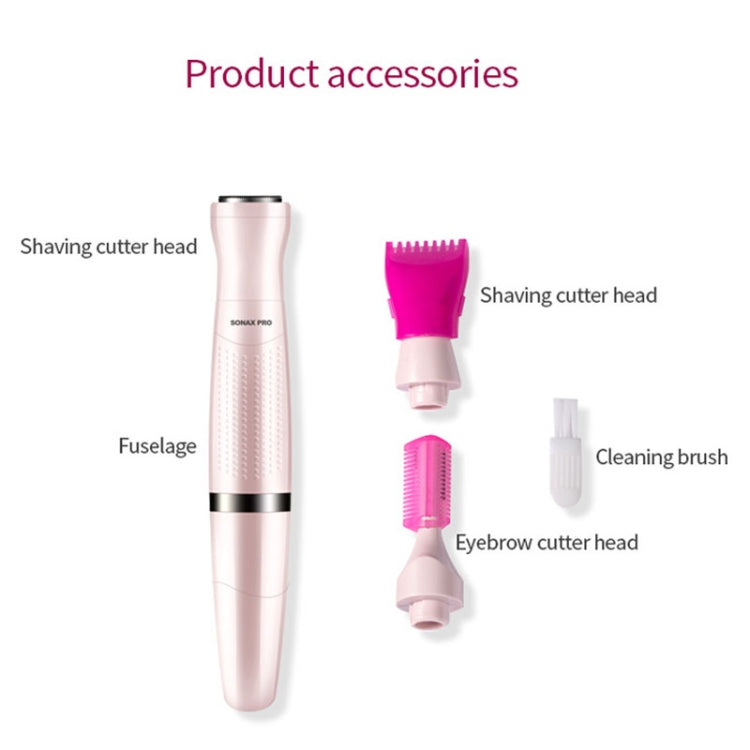 SONAX PRO SN-8855 3 In 1 Shaver Lady Electric Hair Removal Instrument