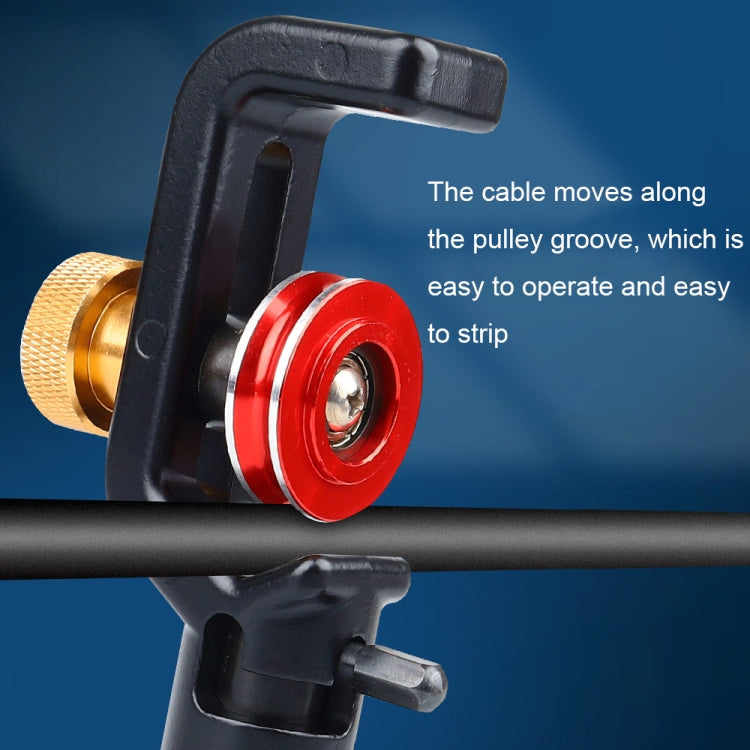 Armored Horizontal And Vertical Cable Cutter Optical Cable Stripping Knife, Single Red, Single Gold, Double Head
