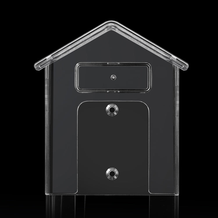 Wireless Doorbell Waterproof Cover Outdoor Doorbell Transparent Rain