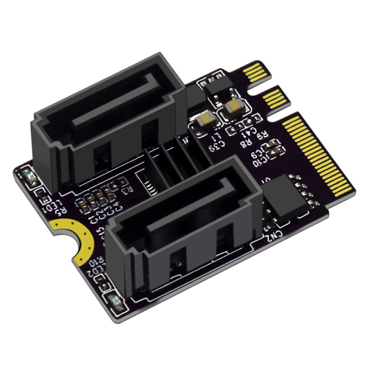 M2 to SATA3.0 Adapter Card PCI-E3.0 Card KEY A+E WiFi M.2 to SATA JMB582 Chip, JMB582