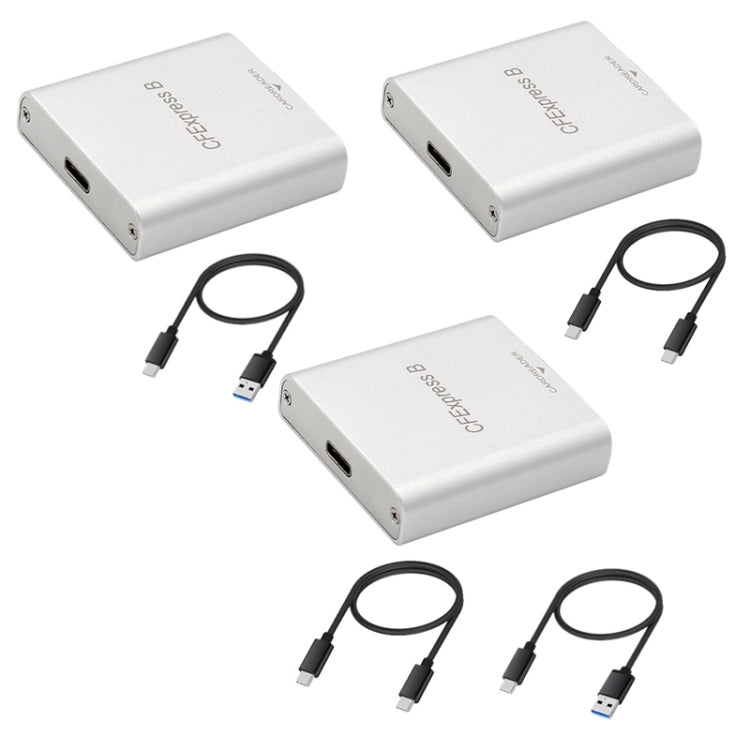 10G High Speed USB3.2 Z6/Z7 1DX3 Wiring CFEXPRESS Card Reader, PH862 With A-C Line, PH862 With C-C Line, PH862 With Double Line