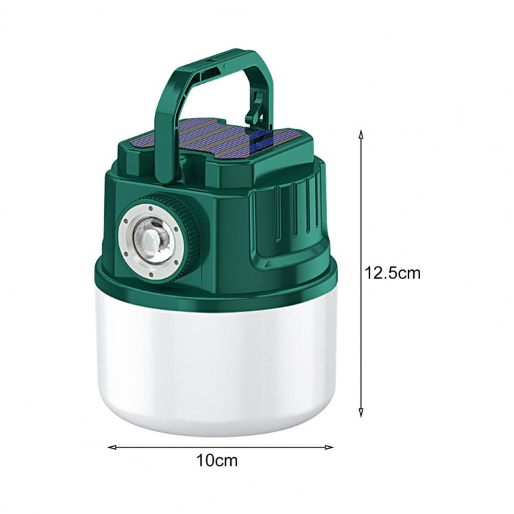 C52 Multifunctional Solar Camping Light Zoomable Waterproof Tent Light With USB Output, C52 White, C52 Green, C52 Yellow