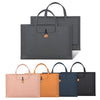 Elastic Button Laptop Waterproof PU Handbag, 13.3/14 inch, 15.4/16 inch