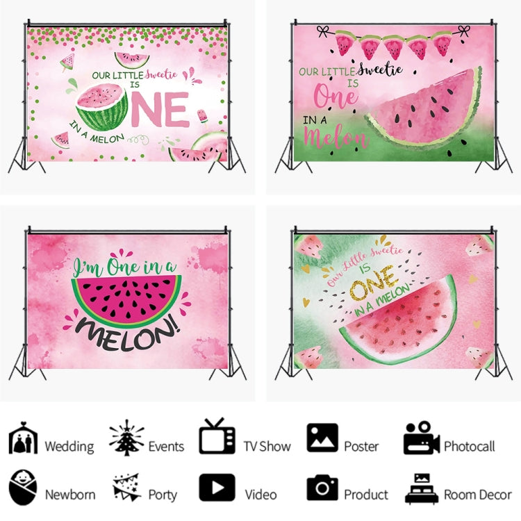 80x120cm Fruit Watermelon Birthday Party Backdrop Photography Decorative Background Props
