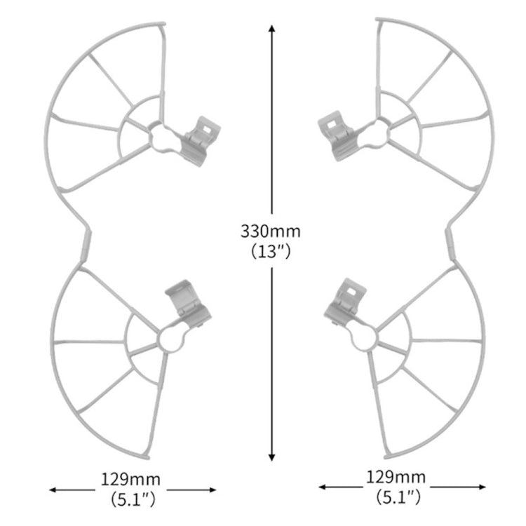 Propeller Blades Anti Collision Protection Ring, For DJI MINI 3 Pro