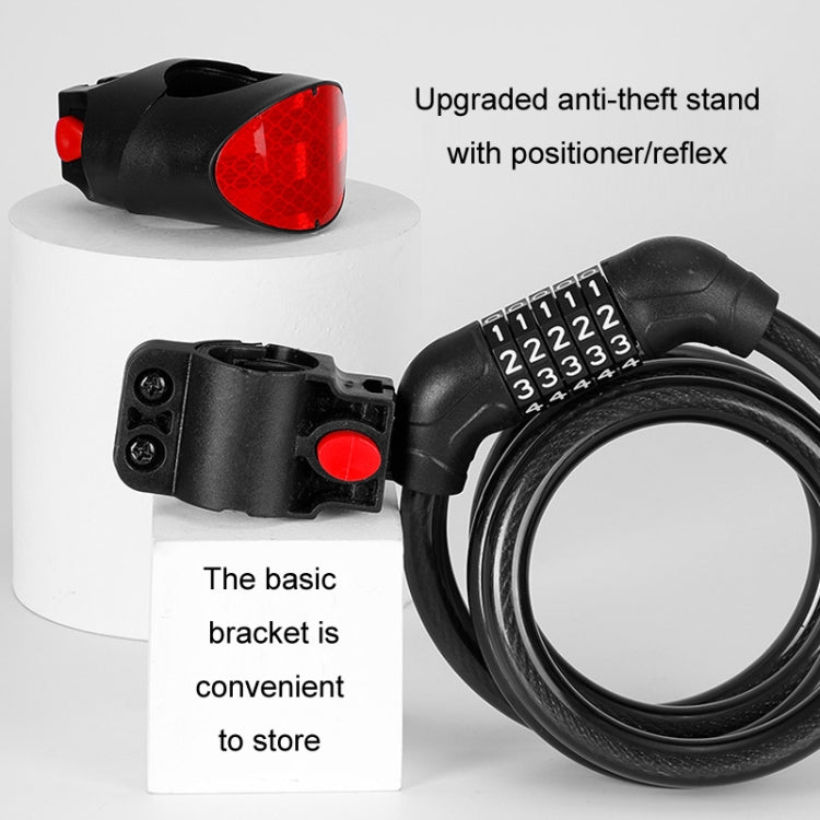 Mountain Bike Riding Anti-theft Key Combination Lock, Basic, Upgrade Positioning