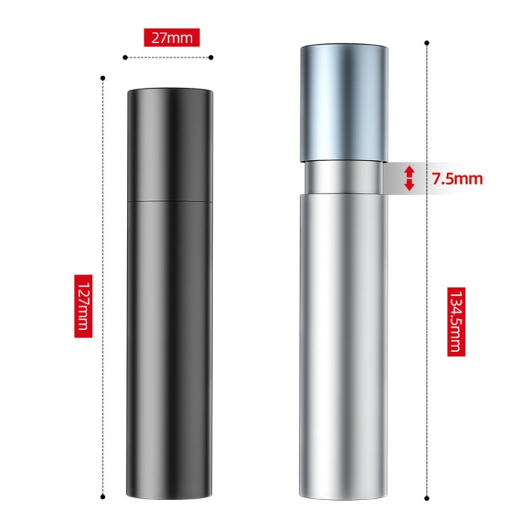2600mAh LED Outdoor Strong Lighting Lithium Battery Flashlight, Fixed Focus Silver, Fixed Focus Black, Zoom Silver, Zoom Black