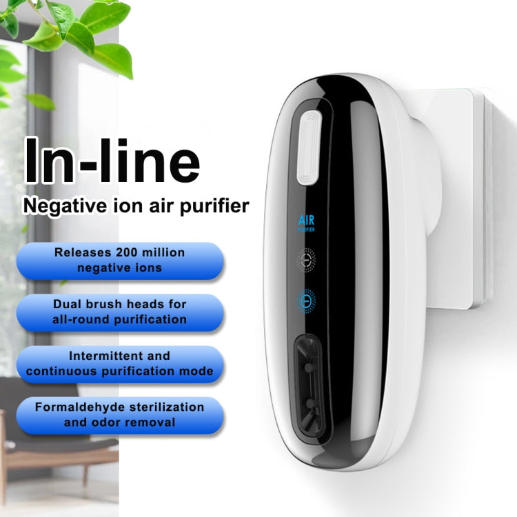 90V-250V Plug-in Negative Ion Air Purifier Portable Odor Removing Device, US Plug, EU Plug, UK Adapter+ EU Host, UK Adapter+US Host