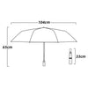 60 Bone Sunny Rain Dual-use Automatic Umbrella Wind-resistant Reinforced Sunshade UV Sun Umbrella, 60 Bones