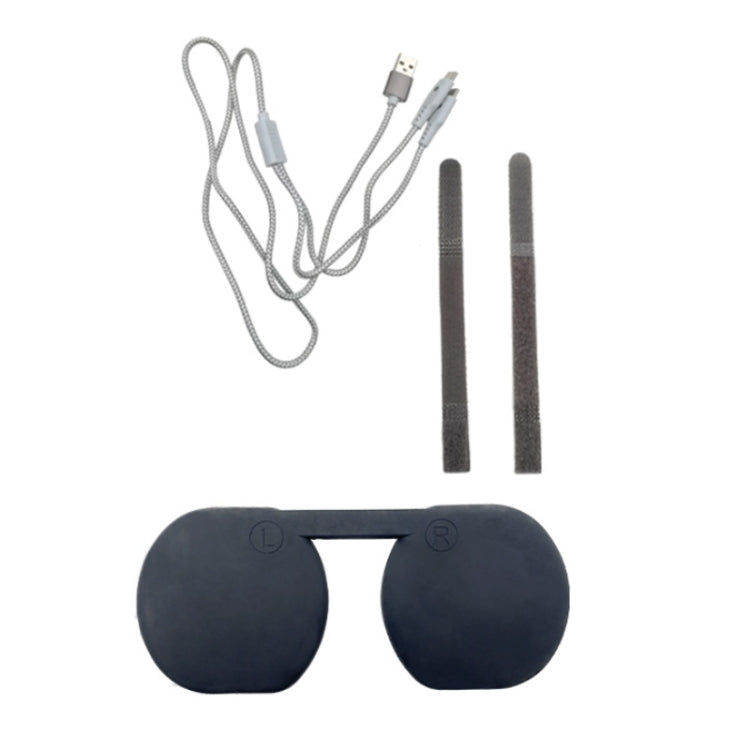 iplay for PSVR2 TYPE-C Charging Cable + Glasses Cover + Cable Tie Set, HBP-509