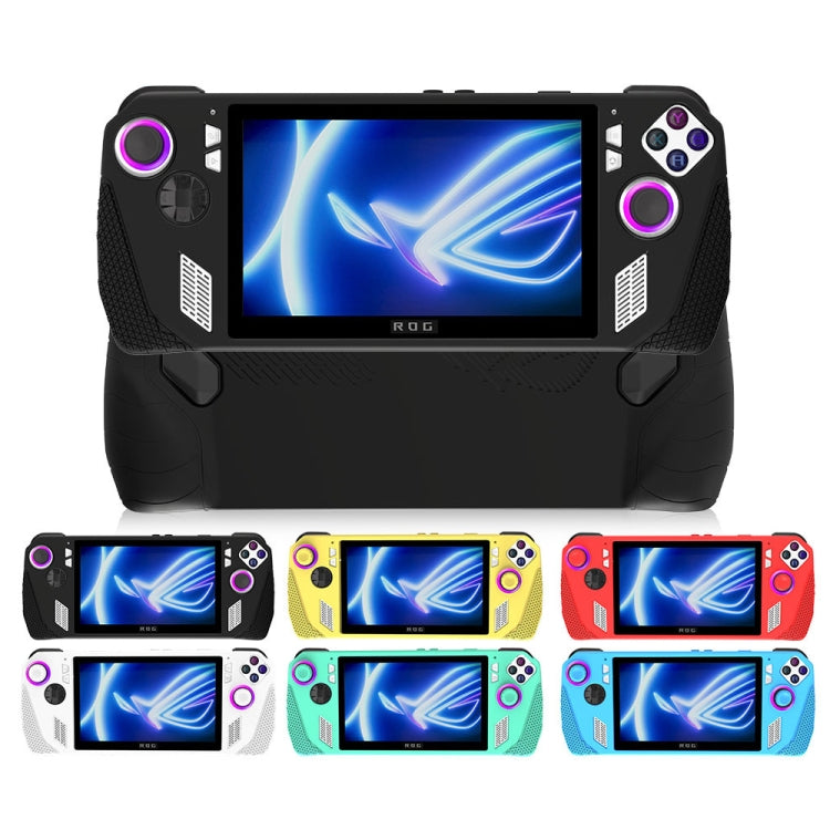 For ASUS Rog Ally Gaming Console Multicolor Silicone Case With 2 Button Caps
