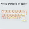 148 Keys MDA Height 5-sided Heat Rise PBT Mechanical Keyboard Keycaps, 148 Keys Blue, 148 Keys Pink, 148 Keys Green