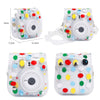 For Fujifilm Instax Mini 12 / 11 Transparent Digital Camera Case, Color Wave Dot