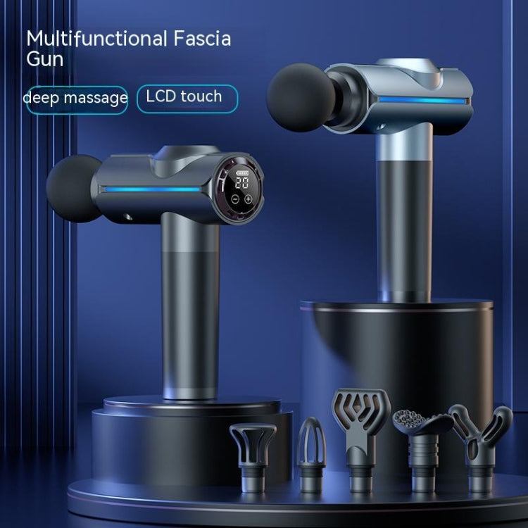 20-speed Touch Control Fascia Massager with 6 Massage Heads,CN Plug