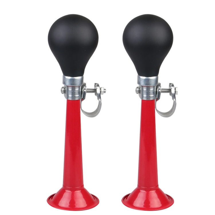 2pcs 7 inch Metal Plating Bicycle Air Horn Bicycle Accessories