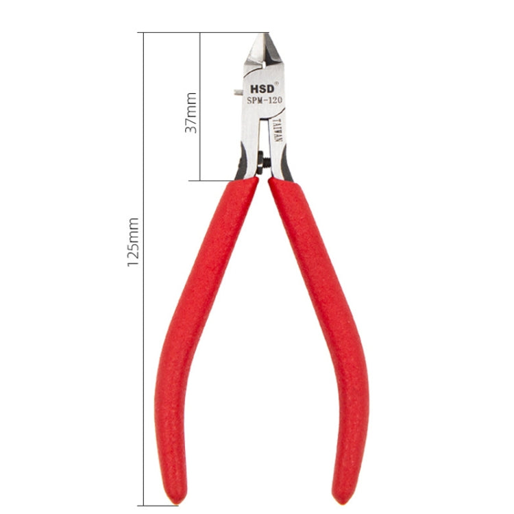 HSD SPM-120 Single Edged Shear Pliers Thin Edged Model Assembled Water Jaw Pliers, HSD SPM-120
