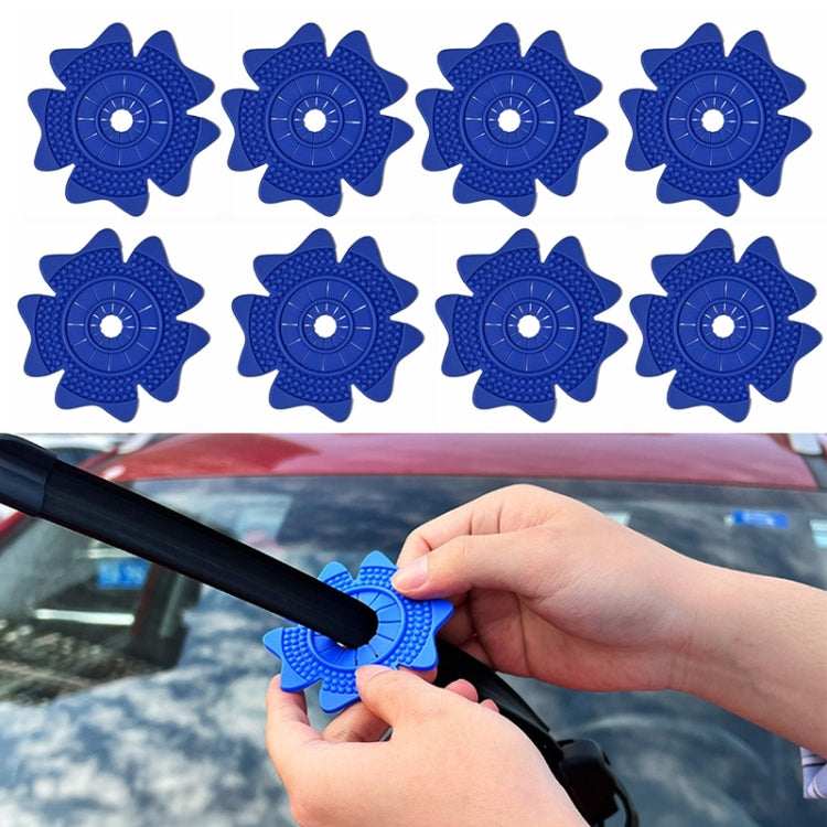 4sets Car Universal Wiper Hole Protective Cover PVC Dustproof