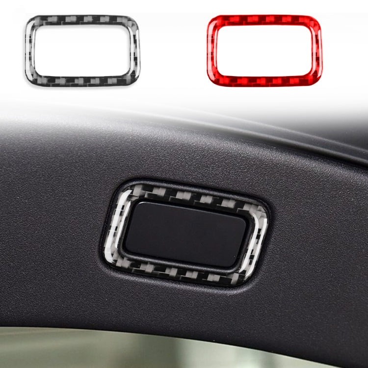 For Jaguar F-TYPE 2013+ Left And Right Drive Universal Trunk Button Sticker