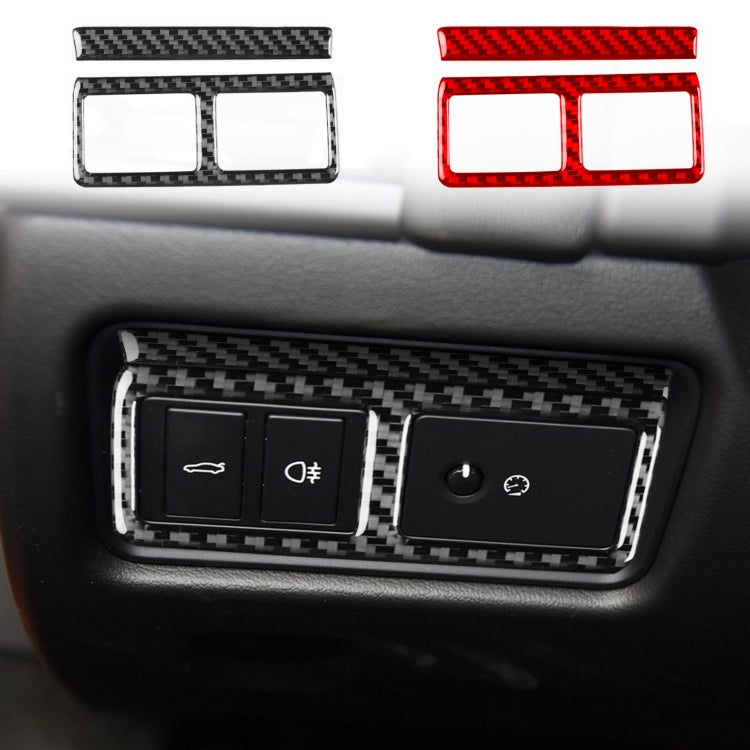 For Jaguar F-TYPE 2013+ Left And Right Drive Universal Headlight Switch Decorative Sticker