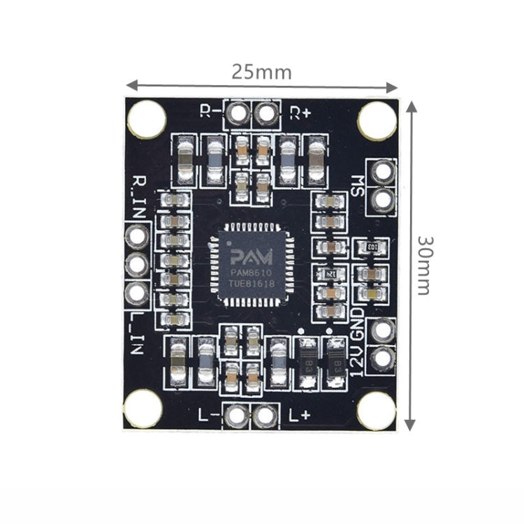 XH-M181 PAM8610 Digital Power Amplifier Board 2x15W Two-channel Amplifier Board, 2x15W Two-channel