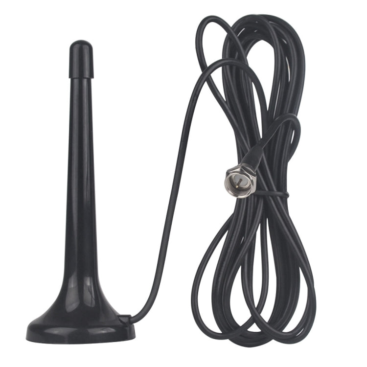Extended Radio Antenna With Magnetic Base TV Adapting F-Connector FM Regulatory TV Radio Antenna