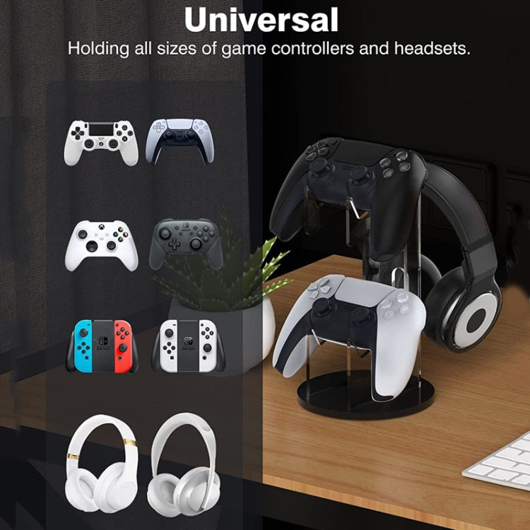 Acrylic Game Controller Display Stand Headphone Hanger