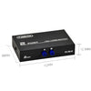 FJGEAR FJ-15-2 Computer VGA Switcher 2 In 1 Out Bidirectional Switching Sharer, FJ-15-2