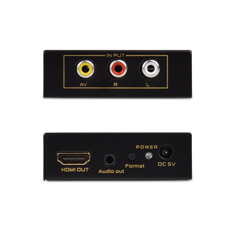 FJGEAR FJ-AH1308 AV To HDMI Converter With Auto Scaling, FJ-AH1308