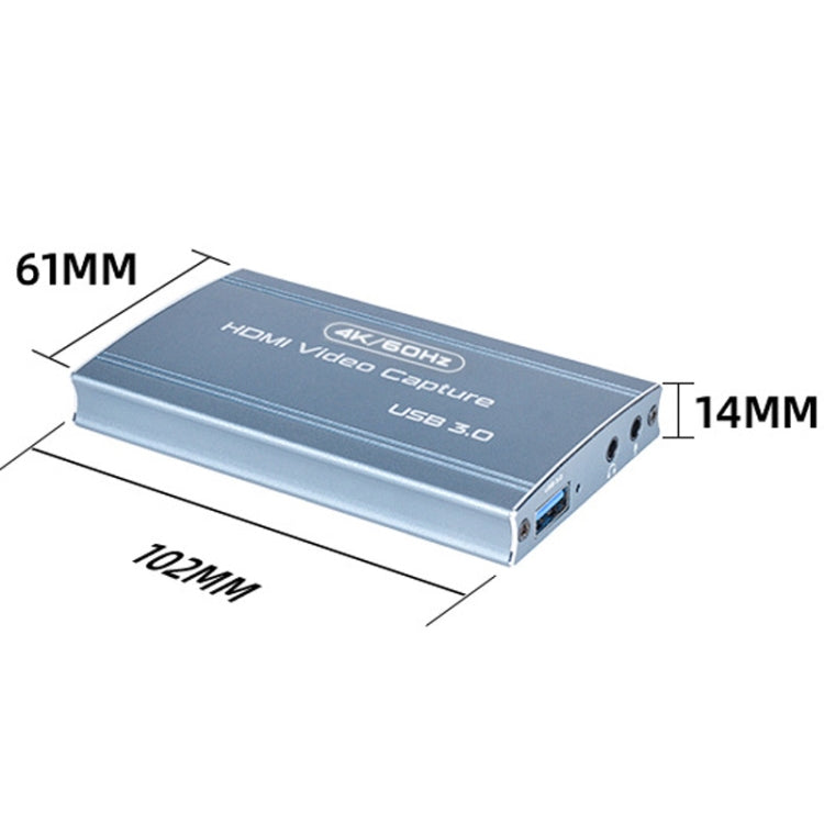 FJGEAR FJ-HU30A USB3.0 Capture Card 4K Game Live Recording Box, FJ-HU30A