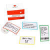 For Phomemo M110 / M200 100pcs /Roll 50x80mm Rainbow Frame White